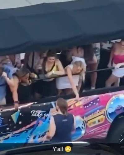 Living his best life right there