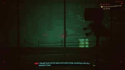 Gonna need you to hold that thought for a second Judy