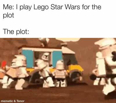I play it for the plot