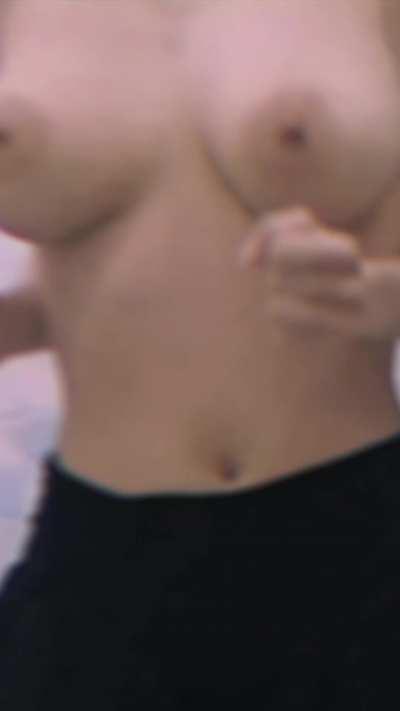 Run, bounce, run, bounce. Give a name to my big japanese boobs.