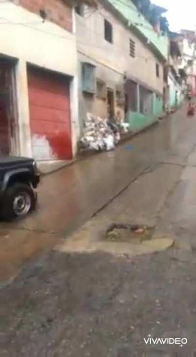 WCGW while sliding in the rain