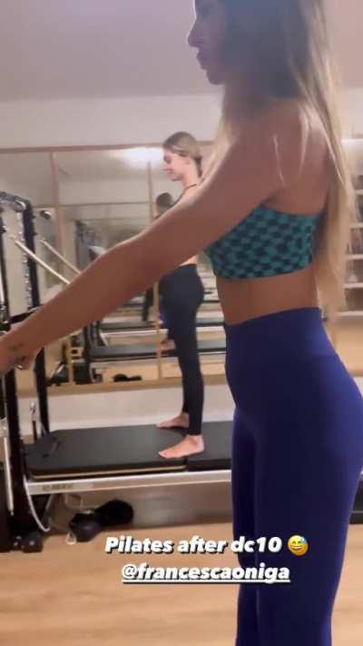 Chiara Ferragni Pilates 