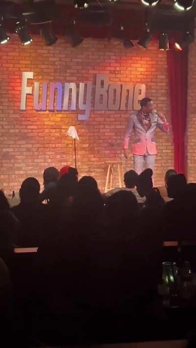 Michael Blackson goes in on Katt Williams during stand-up comedy show: 