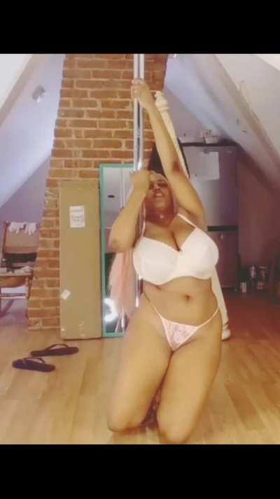 BBW on a pole