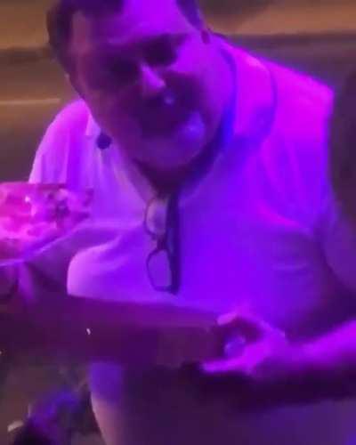 He's a simple man, but he knows what he likes