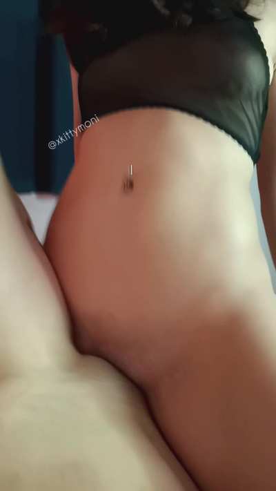 Tribbing with my girlfriend until we get an orgasm