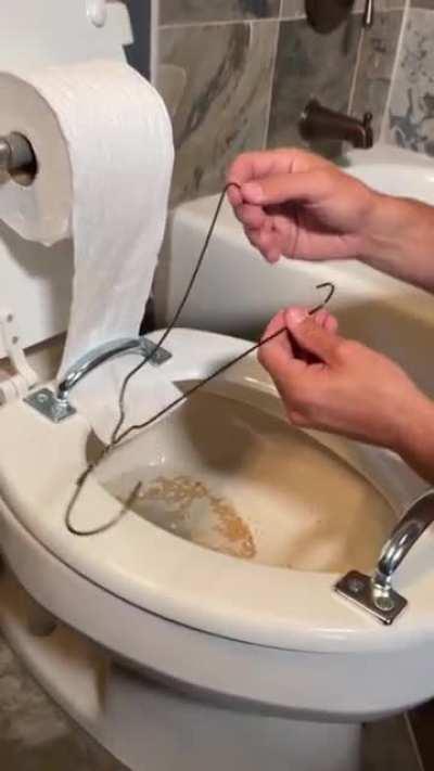 Dude solved 1 problem then created 3 more.. Uninvented the toilet