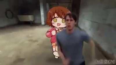 Mio Honda chases Jerma in 2fort