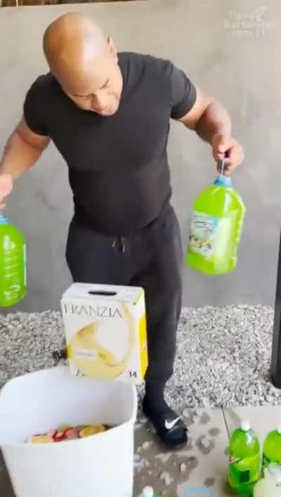 Blursed whatever this man is doing