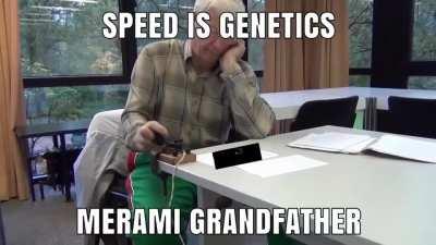 Idiots really think speed isn't genetics...