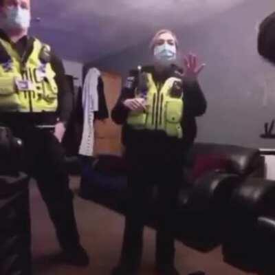 Just doing some karaoke home alone...