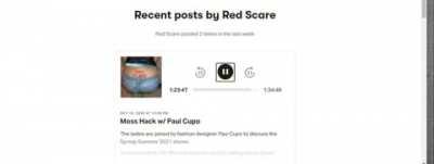 Red Scare Cara Delevingne impression is spot on