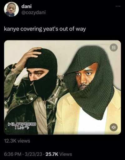 This technology shit crazy. AI Kanye covering Yeat 808s & Heartbreak style