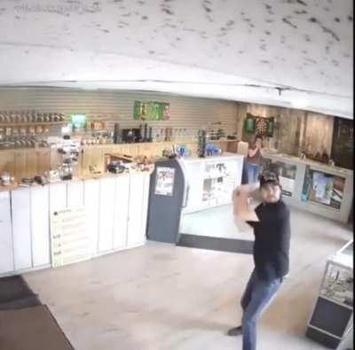 Sometimes the best weapon is a bong.