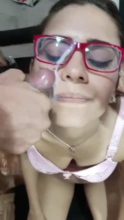 Double facial on glasses