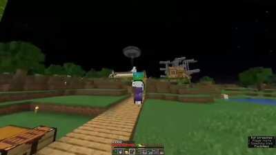 E esse grito perfeitamente cortado no Mine, hein?