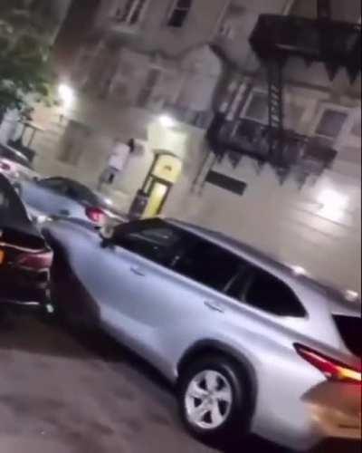 Hanging at a steer corner