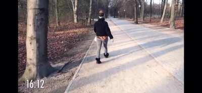 Wie krass man ihren Arsch sieht