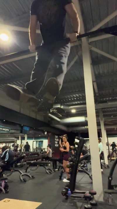 Let the boooooy watch! (by the mirror)