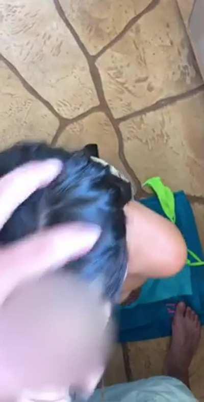 Who doesn’t love poolside blowjobs.. Where should we play next?