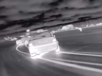 I slapped an Analog Thermal cam on my FPV Drone and sent it on the Drift Track