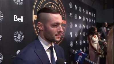 Athlete asked about Nelson Mandela. This was his response…