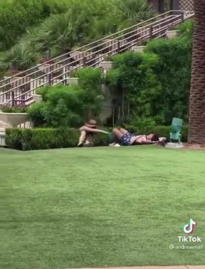 Drunk people being drunk