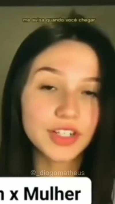 Homen sincero vs Mulher