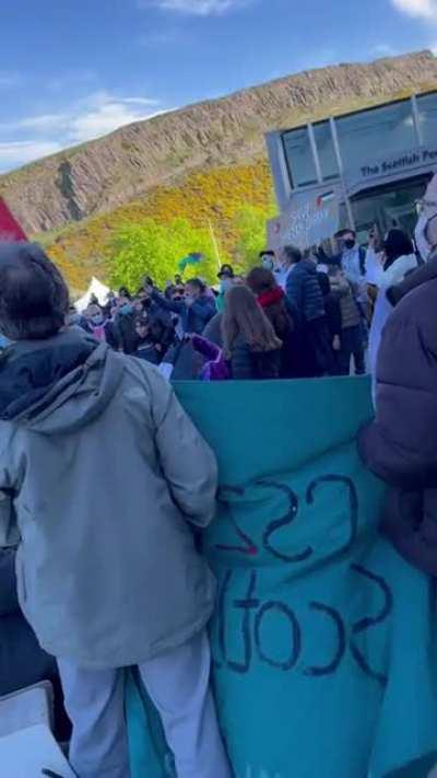 Edinburgh, Scotland 🏴󠁧󠁢󠁳󠁣󠁴󠁿 stands with Palestine 🇵🇸 Freedom!!!!