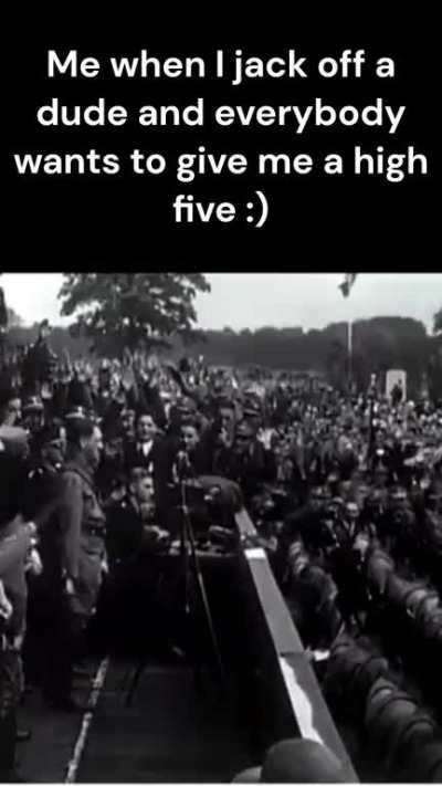 Wait...Why is your hand sti-