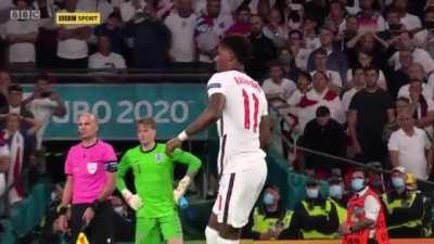 His face says it all