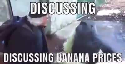 Banana prices have gone up