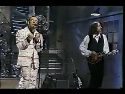 R.E.M. performing Losing My Religion on SNL in 1991.