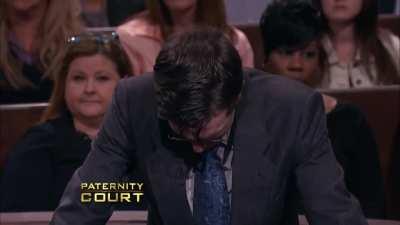 Karen cheers when a father from heaven itself isn't the baby's real dad(Paternity Court, S3, EP53) smh
