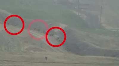 Azerbaijan's forces trying to escape from Mataghis, Artsakh