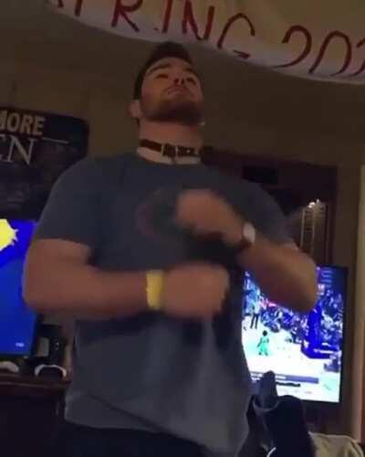 Trying the shock collar