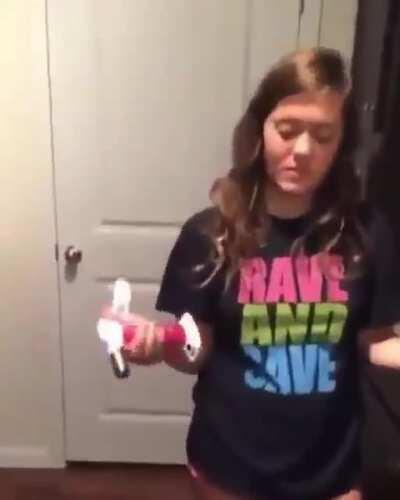 The fire was intense