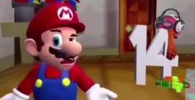 Don’t remember this part in the Mario games...