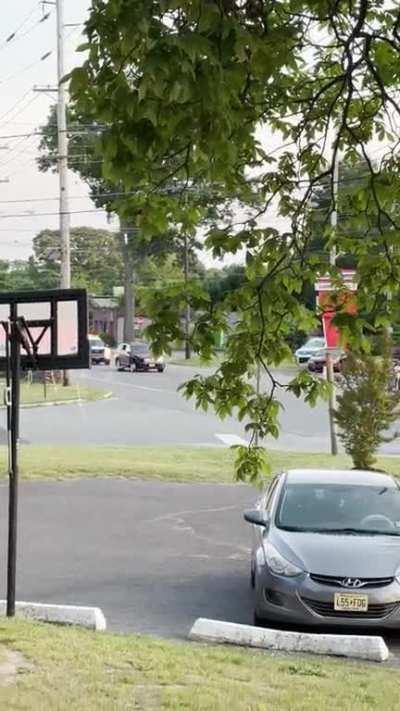 High speed chase outside of my house just now