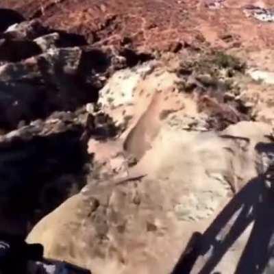 Bike maniacs easily conquer rocks ...!!