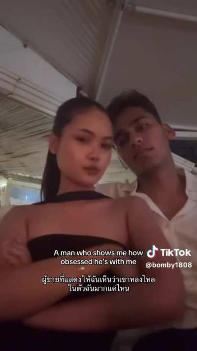 Indian man and his Thai girlfriend 🇮🇳 🇹🇭 IMAF