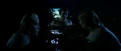 Anna-Maria Hirsch, Annika Kuhl & man - Hai-Alarm am Müggelsee (DE2013) - night dip