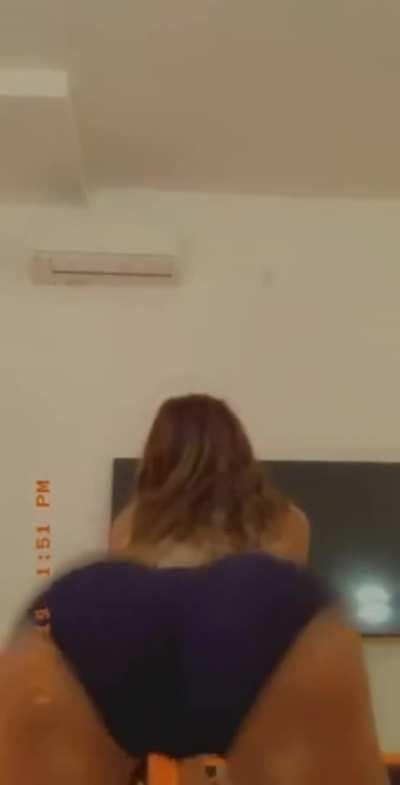 Can I twerk on your dick next?