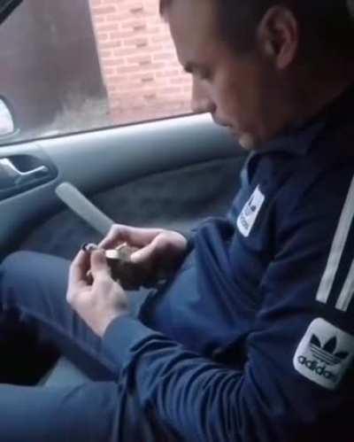 How tf did he get a grenade in the first place