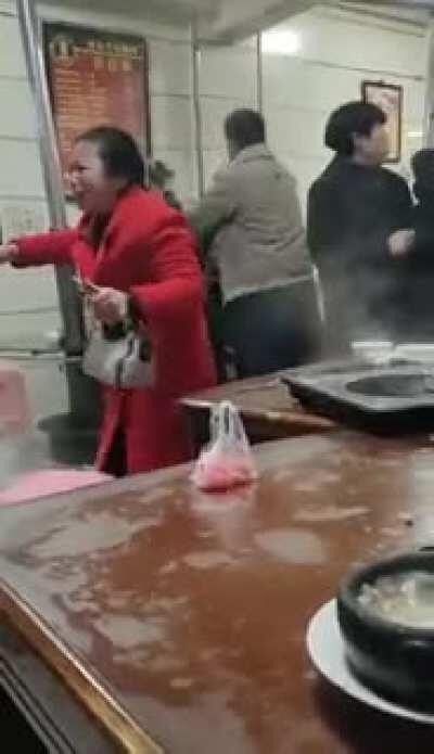 The camera man must be very hungry