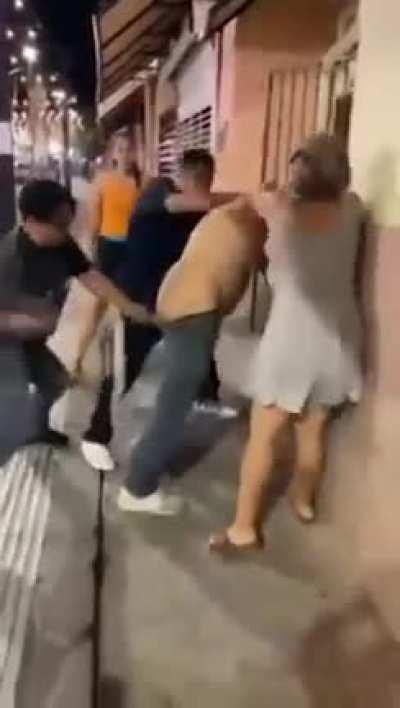 Weird punch combo at the end