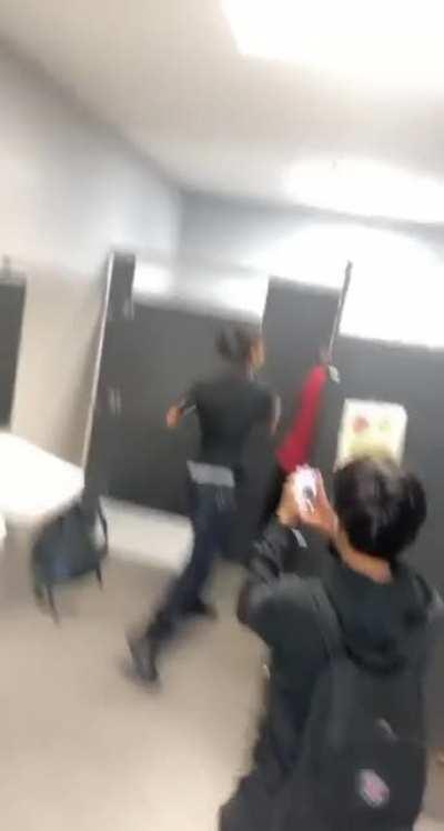 mid fight red hoodie was faded before the fight