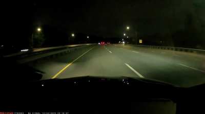 [OC] Crazy Lady in Big Truck Smashes a CRV While Changing Lanes