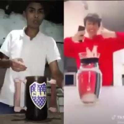 el hincha de boca mas inteligente