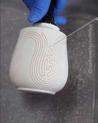 .cup path {animation: pull-thread 60s linear forwards;} @keyframes pull-thread { from {stroke-dashoffset: 0} to {stroke-dashoffset: 120cm} }